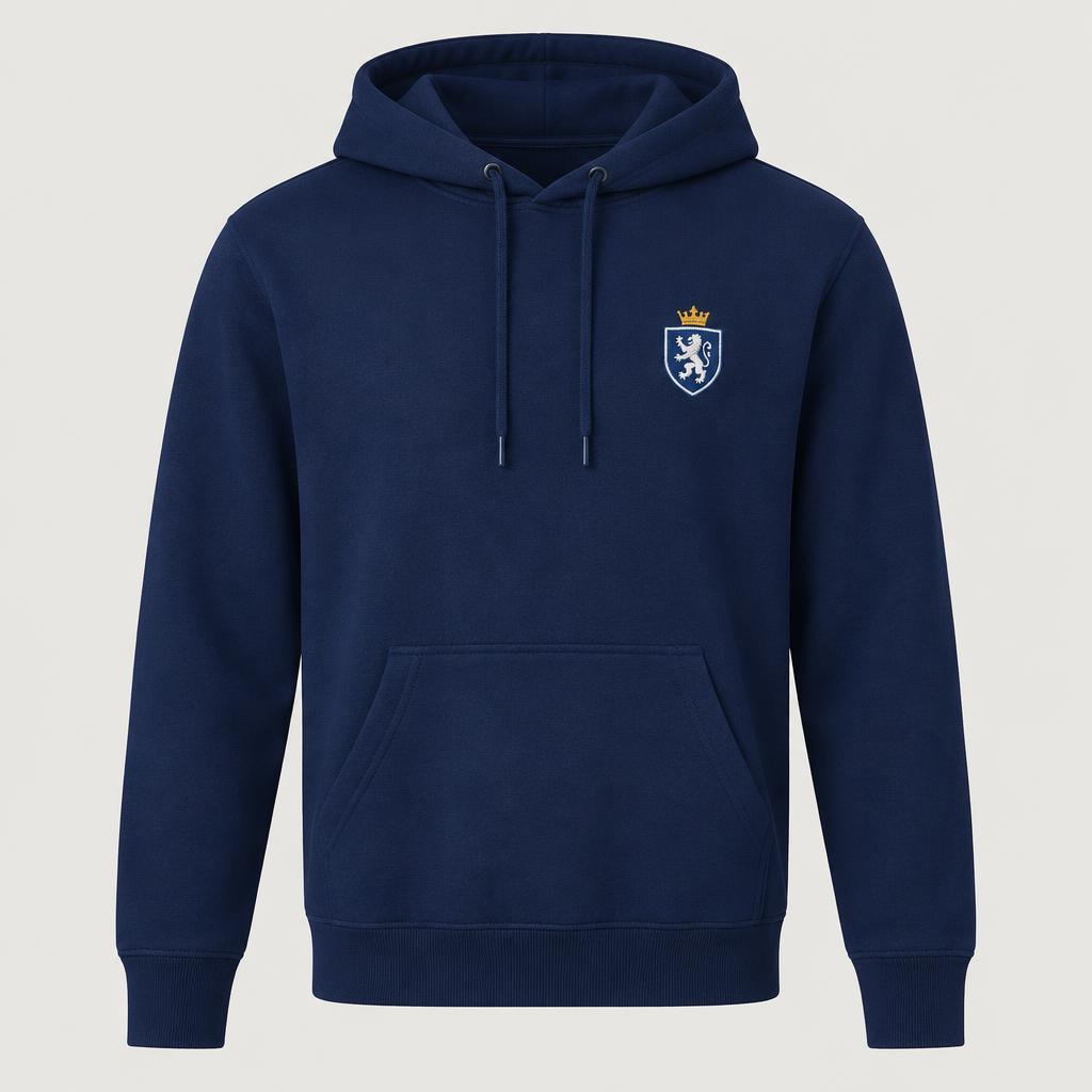 Vereins-Hoodie mit gesticktem Logo